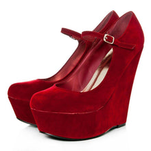 Load image into Gallery viewer, RED SUEDE
