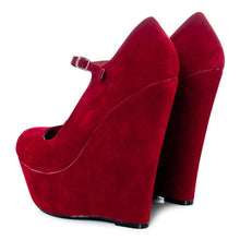 Load image into Gallery viewer, RED SUEDE