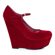 Load image into Gallery viewer, RED SUEDE