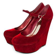 Load image into Gallery viewer, RED SUEDE