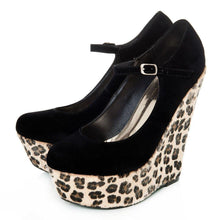 Load image into Gallery viewer, BLK/LEOPARD