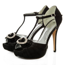 Load image into Gallery viewer, BLACK SATIN