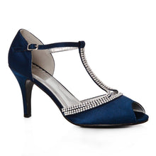 Load image into Gallery viewer, NAVY SATIN