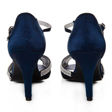 Load image into Gallery viewer, NAVY SATIN