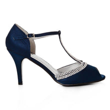Load image into Gallery viewer, NAVY SATIN