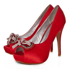Load image into Gallery viewer, RED SATIN