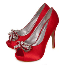Load image into Gallery viewer, RED SATIN