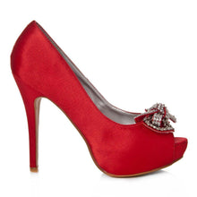 Load image into Gallery viewer, RED SATIN