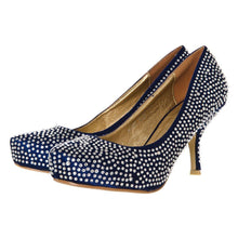 Load image into Gallery viewer, NAVY SATIN