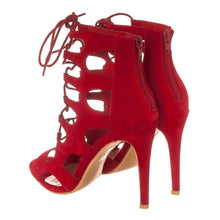 Load image into Gallery viewer, RED SUEDE