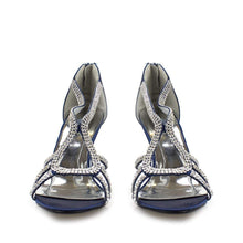 Load image into Gallery viewer, NAVY SATIN