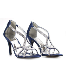 Load image into Gallery viewer, NAVY SATIN