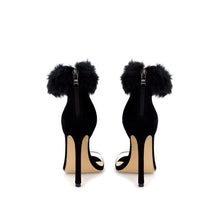 Load image into Gallery viewer, BLACK SUEDETTE