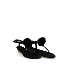Load image into Gallery viewer, BLACK SUEDETTE