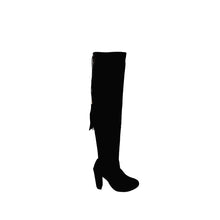Load image into Gallery viewer, BLACK SUEDETTE