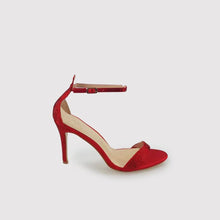 Load image into Gallery viewer, GIANI Stiletto Anklestrap Diamante Sandal