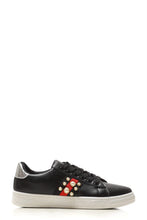 Load image into Gallery viewer, Ginnie pearl embellished three stripe trainer
