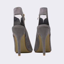 Load image into Gallery viewer, Marshella Cut Out Lace Detail Ankle Boot