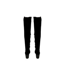 Load image into Gallery viewer, BLACK SUEDETTE