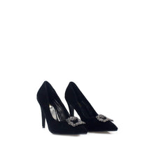 Load image into Gallery viewer, BLACK SATIN