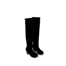 Load image into Gallery viewer, BLACK SUEDETTE