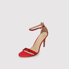 Load image into Gallery viewer, GIANI Stiletto Anklestrap Diamante Sandal