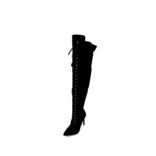Load image into Gallery viewer, BLACK SUEDETTE