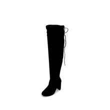 Load image into Gallery viewer, BLACK SUEDETTE