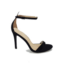 Load image into Gallery viewer, GIANI Stiletto Anklestrap Diamante Sandal