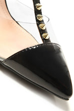 Load image into Gallery viewer, Alesha t-bar anklestrap studded heel
