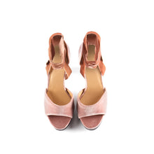 Load image into Gallery viewer, Christina Block Heel Platform With Bow