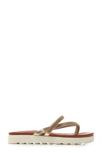 Load image into Gallery viewer, Emilia slip on multi toe post sandal