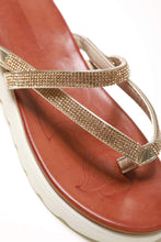 Load image into Gallery viewer, Emilia slip on multi toe post sandal