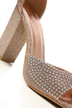 Load image into Gallery viewer, Grace block heel ankle strap sandal