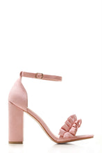 Load image into Gallery viewer, Ally frill detailed anklestrap sandal