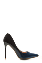 Load image into Gallery viewer, Jemma two tone pointed court shoe