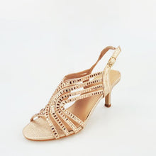 Load image into Gallery viewer, Enna Strappy Open Toe Jewel Sandal