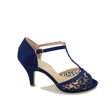 Load image into Gallery viewer, Letty T-Bar Twist Peep Toe Sandal