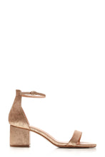 Load image into Gallery viewer, Karley barely there ankle strap block heel sandal