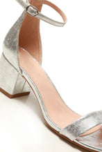 Load image into Gallery viewer, Karley barely there ankle strap block heel sandal