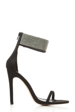 Load image into Gallery viewer, Carmel diamante band ankle strap sandal