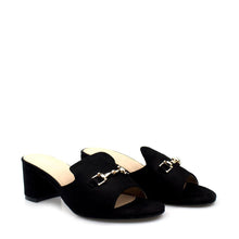 Load image into Gallery viewer, KAIA Chunky Heel Slip On Mule