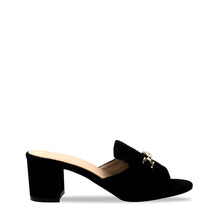 Load image into Gallery viewer, KAIA Chunky Heel Slip On Mule