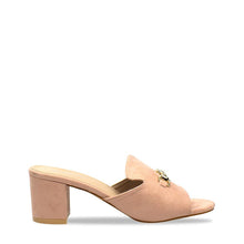 Load image into Gallery viewer, KAIA Chunky Heel Slip On Mule