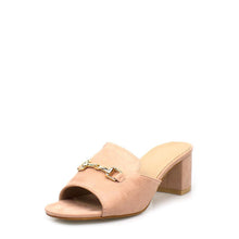Load image into Gallery viewer, KAIA Chunky Heel Slip On Mule