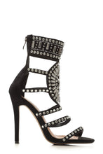 Load image into Gallery viewer, Lexi gladiator diamante &amp; gems sandal
