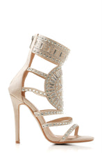 Load image into Gallery viewer, Lexi gladiator diamante &amp; gems sandal