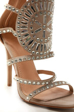 Load image into Gallery viewer, Lexi gladiator diamante &amp; gems sandal