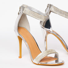 Load image into Gallery viewer, Calah Open Toe Diamante Ankle Bracelet