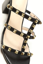 Load image into Gallery viewer, Simone studded strappy sandal